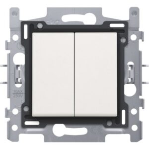 NIKO - Bouton poussoir double 10A 250V AC