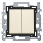 NIKO - Bouton poussoir double 10A 250V AC