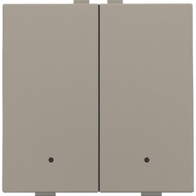 NIKO - Bouton-poussoir double avec LED et capteurs de confort NIKO - Bouton-poussoir double avec LED et capteurs de confort