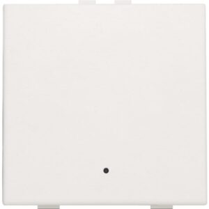 NIKO - Bouton-poussoir simple avec LED et capteurs de confort pour Niko Home Control - 101-52201