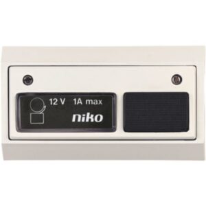 NIKO - Bouton sonnerie 12V AC 1A