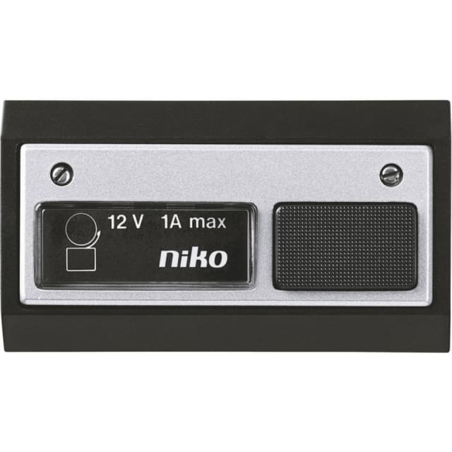 NIKO - Bouton sonnerie 6V AC 1A NIKO - Bouton sonnerie 6V AC 1A