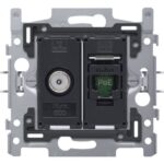 NIKO - COAX + CONN RJ45 + UTP - 170-66358