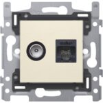NIKO - COAX + CONN. RJ45 UTP - 100-66358