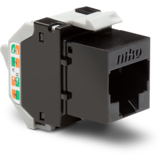NIKO - CONNECTEUR RJ45 NON BLINDÉ UTP CAT5E NIKO - CONNECTEUR RJ45 NON BLINDÉ UTP CAT5E