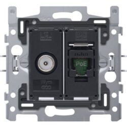 NIKO - Combination coax + RJ45 UTP Cat.5E