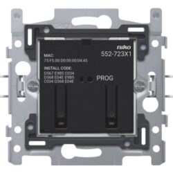 Détails visibles de Commande moteur connectée ZigBee encastrable pour Commandes de volet roulant connectées