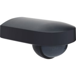 Détecteur de mouvement 180° 13 m noir, configuration visible