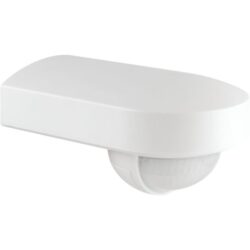 Détecteur de mouvement 180° 16 m blanc, configuration visible