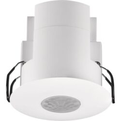 Détails visibles de Détecteur de présence encastré 360° blanc 12 m pour Détecteurs de mouvement encastrés
