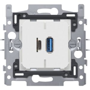 NIKO - Double chargeur USB-A et USB-C intelligent