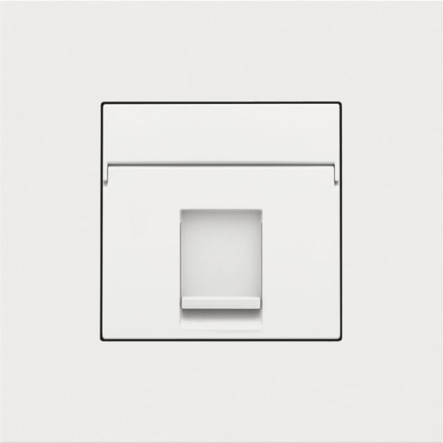 NIKO - Enjoliveur 1x RJ11 UTP plate NIKO - Enjoliveur 1x RJ11 UTP plate