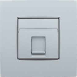 NIKO - Enjoliveur 1x RJ11 UTP plate