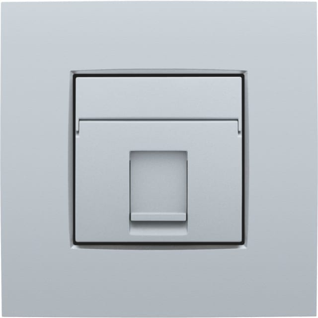 NIKO - Enjoliveur 1x RJ11 UTP plate NIKO - Enjoliveur 1x RJ11 UTP plate