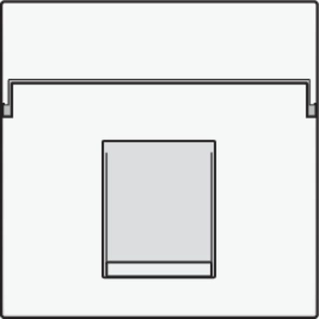 NIKO - Enjoliveur 1x RJ11 UTP plate NIKO - Enjoliveur 1x RJ11 UTP plate