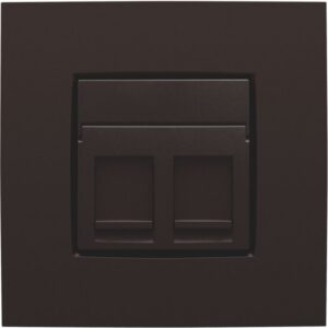 NIKO - Enjoliveur 1x RJ11/RJ45 plate