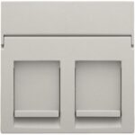 NIKO - Enjoliveur 1x RJ11/RJ45 plate