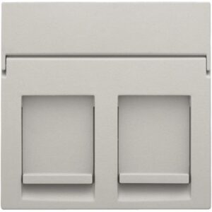 NIKO - Enjoliveur 1x RJ11/RJ45 plate
