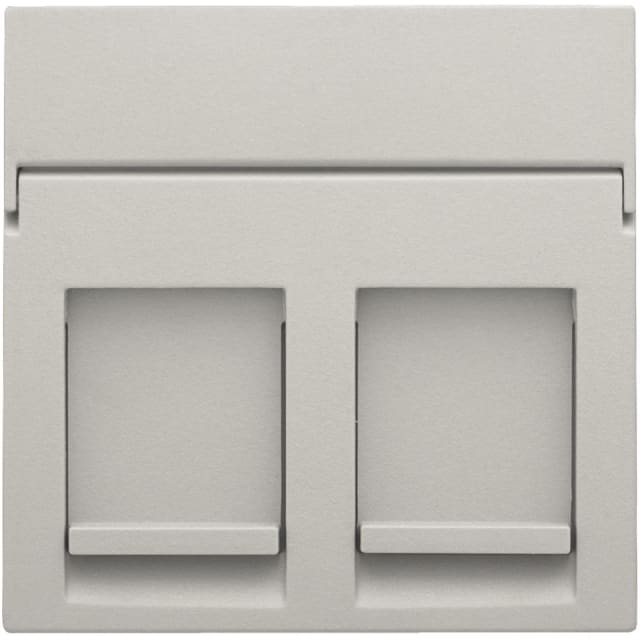 NIKO - Enjoliveur 1x RJ11/RJ45 plate NIKO - Enjoliveur 1x RJ11/RJ45 plate