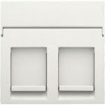 NIKO - Enjoliveur 2x RJ11/RJ45 plate