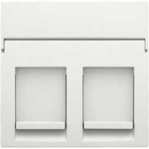 NIKO - Enjoliveur 2x RJ11/RJ45 plate
