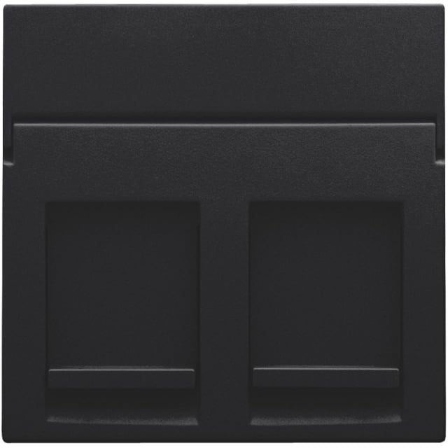 NIKO - Enjoliveur 2x RJ11/RJ45 plate NIKO - Enjoliveur 2x RJ11/RJ45 plate
