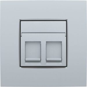 NIKO - Enjoliveur 2x RJ11/RJ45 plate