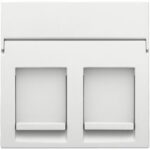 NIKO - Enjoliveur 2x RJ11/RJ45 plate