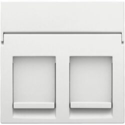NIKO - Enjoliveur 2x RJ11/RJ45 plate