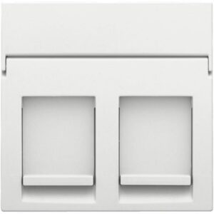 NIKO - Enjoliveur 2x RJ11/RJ45 plate