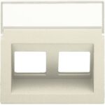 NIKO - Enjoliveur 2x RJ45 STP cat.6