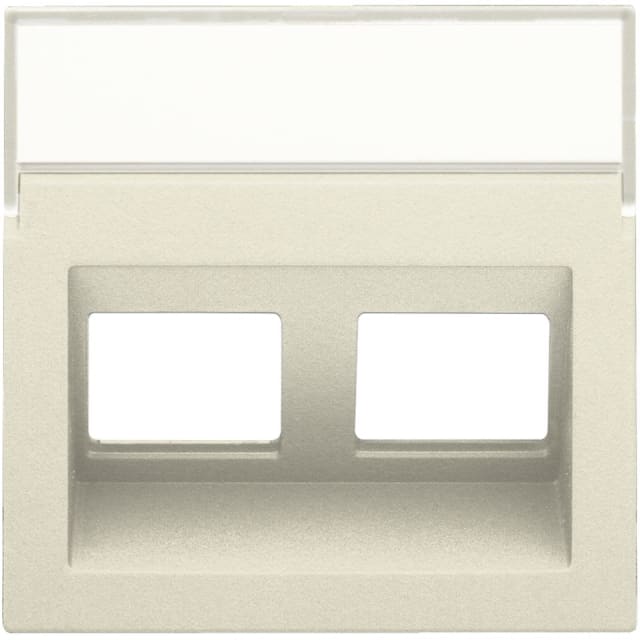 NIKO - Enjoliveur 2x RJ45 STP cat.6 NIKO - Enjoliveur 2x RJ45 STP cat.6