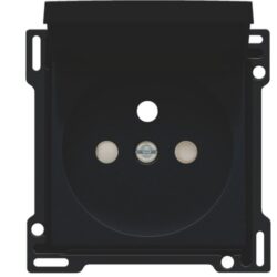 NIKO - Enjoliveur avec clapet pour prise de courant 2P+A (broche) + sécurité