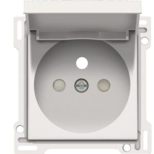 NIKO - Enjoliveur avec clapet pour prise de courant 2P+A (broche)+sécurité