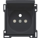 NIKO - Enjoliveur avec clapet pour prise de courant 2P+A(broche)+sécurité