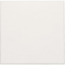 Enjoliveur cache-trou blanc, configuration visible