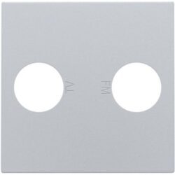 Enjoliveur prise coaxiale TV FM sterling, configuration visible