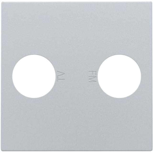 NIKO - Enjoliveur pour connection coax EDU tv + FM NIKO - Enjoliveur pour connection coax EDU tv + FM