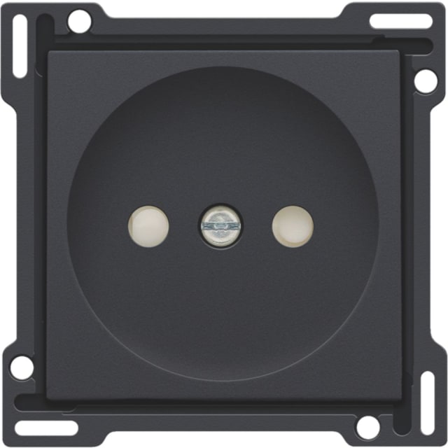 NIKO - Enjoliveur simple pour prise de courant 2P NIKO - Enjoliveur simple pour prise de courant 2P