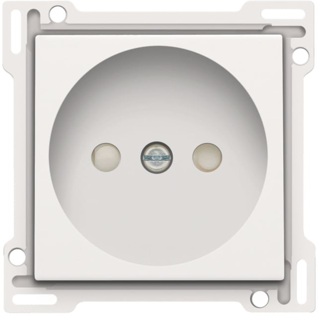 NIKO - Enjoliveur simple pour prise de courant 2P NIKO - Enjoliveur simple pour prise de courant 2P
