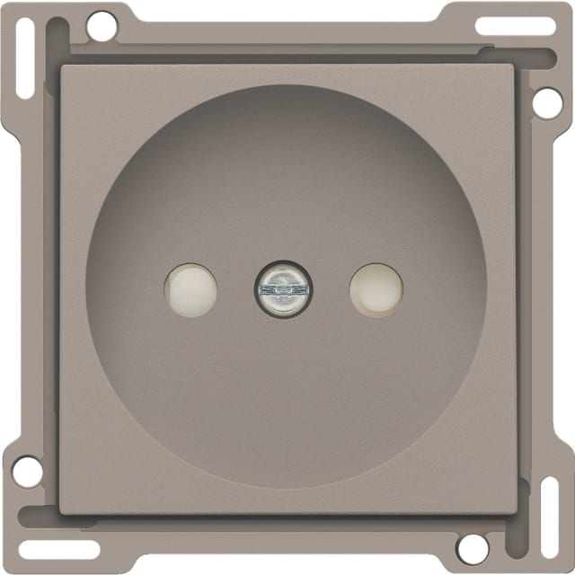 NIKO - Enjoliveur simple pour prise de courant 2P NIKO - Enjoliveur simple pour prise de courant 2P