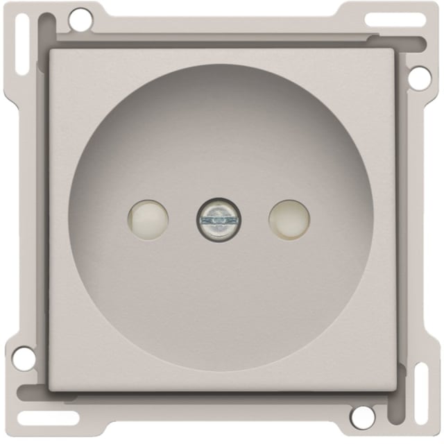 NIKO - Enjoliveur simple pour prise de courant 2P NIKO - Enjoliveur simple pour prise de courant 2P