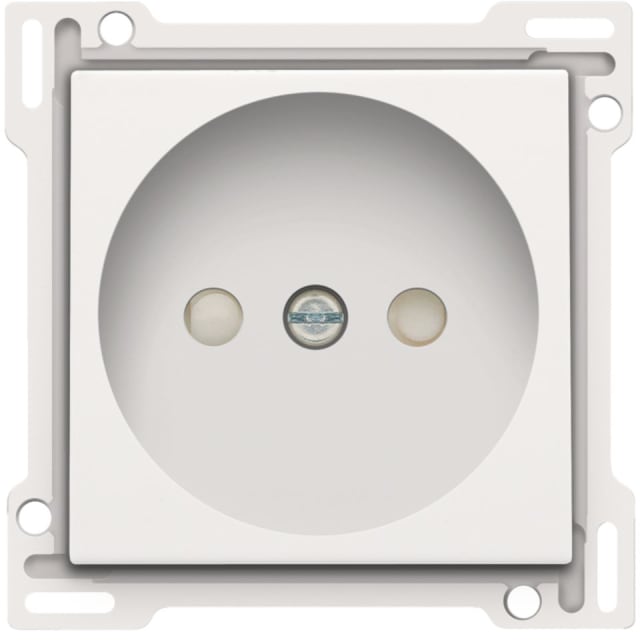 NIKO - Enjoliveur simple pour prise de courant 2P NIKO - Enjoliveur simple pour prise de courant 2P
