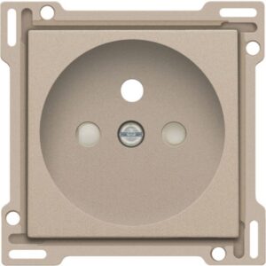 NIKO - Enjoliveur simple pour prise de courant 2P+A (broche) + sécurité