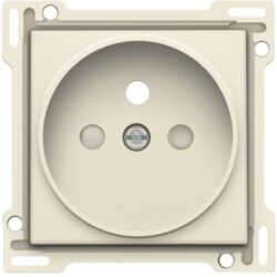 NIKO - Enjoliveur simple pour prise de courant 2P+A (broche) + sécurité