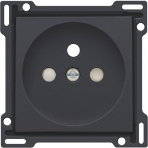 NIKO - Enjoliveur simple pour prise de courant 2P+A (broche)+sécurité
