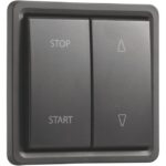 NIKO - HYDRO INTERRUPTEUR VOLETS 10A 250V APPARENT NOIR - 761-35900