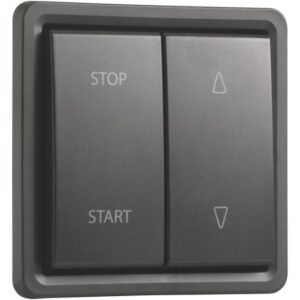 NIKO - HYDRO INTERRUPTEUR VOLETS 10A 250V APPARENT NOIR - 761-35900