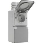 NIKO - HYDRO PRISE DOUBLE 2P+T bornes auto - 700-37735