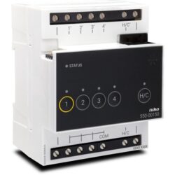 Actionneur de chauffage Home Control, montage DIN-rail (DRA)